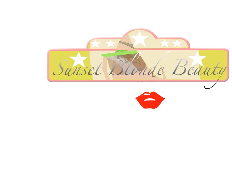 sunset blonde beauty logo